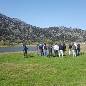 Visit to the protected Meditteranean Temporary Pond of Omalos