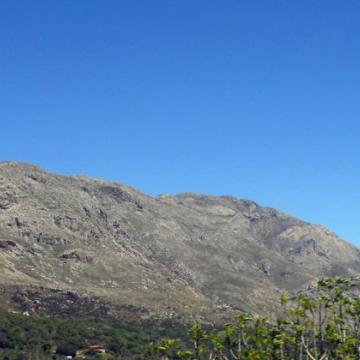 Mount Kedros as seen from Asiderotas