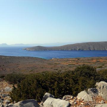 Νοτιοανατολική άποψη της Διονυσάδας.