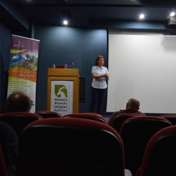 Ms Maria Roumeliotaki, Deputy Mayor of the Environment, Cleaning and Civil Protection of the Municipality of Ierapetra 