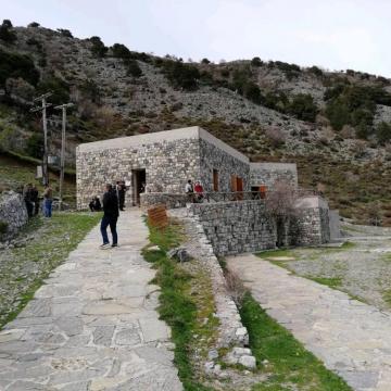 The Environmental Information Center of Samaria National Park at Xyloskalo, Omalos Plateau